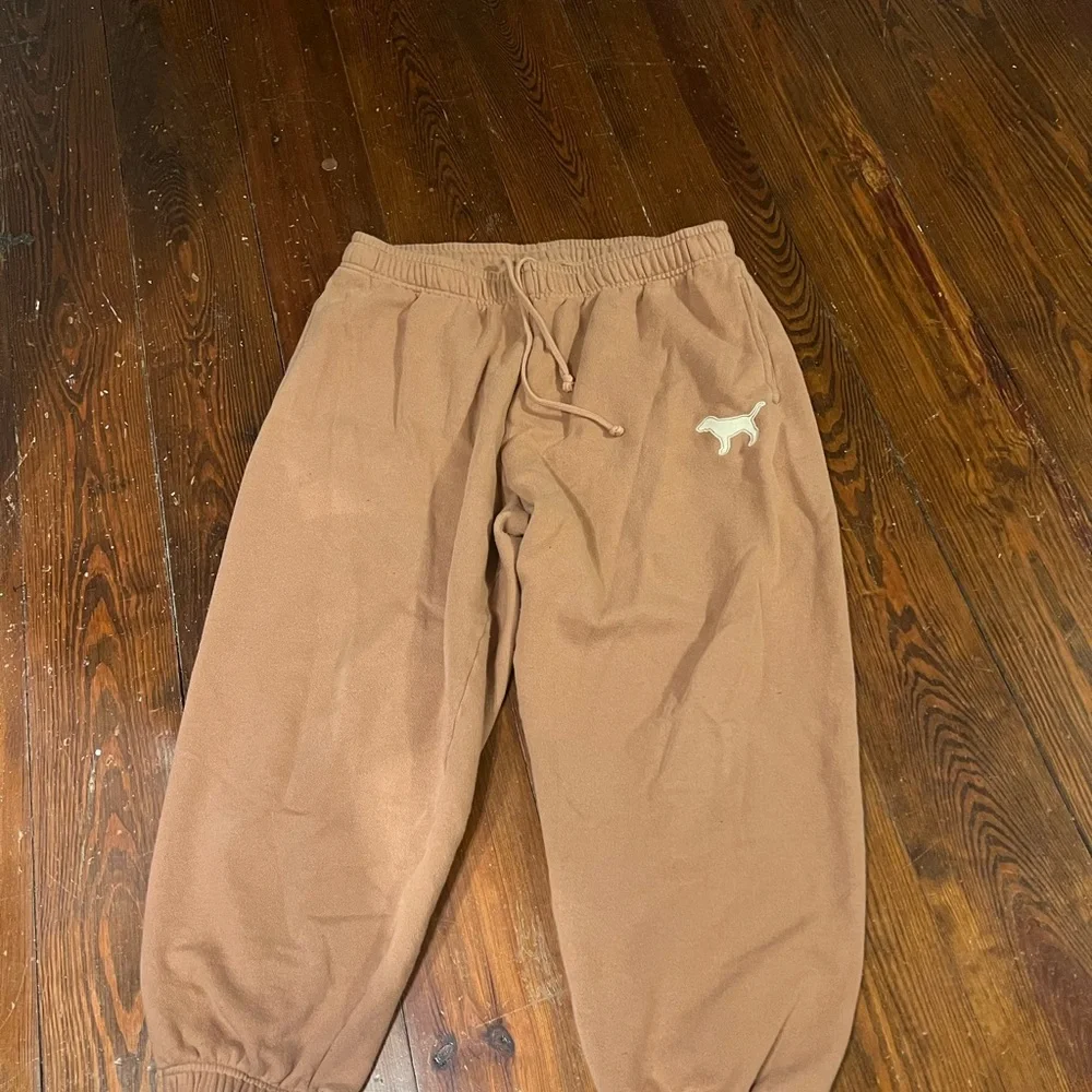 Orange VICTORIA SECRET PINK Sweatpants - Picture 1 of 3